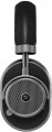 Master & Dynamic - MW65G1 Wireless Noise Canceling Over-the-Ear Headphones - Black Leather/Gunmetal