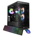 iBUYPOWER - iBUYPOWER-Y40 PRO Gaming Desktop PC - AMD Ryzen 7 7800X3D, NVIDIA GeForce RTX 5070Ti 16GB, 32GB DDR5 RGB,2TB NVMe - Black