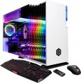 CyberPowerPC - Gaming Desktop - Intel Core i9 - 16GB Memory - NVIDIA GeForce GTX 1660 Ti - 1TB Solid State Drive - White