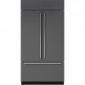 Sub-Zero - Classic 24.2 Cu. Ft. French Door Built-In Refrigerator with Internal Dispenser - Custom Panel Ready