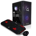 CLX - SET Gaming Desktop - AMD Ryzen 9 5900X - 32GB Memory - GeForce RTX 3070 Ti - 500GB NVMe M.2 SSD + 4TB HDD - Black