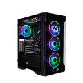 CLX - SET Gaming Desktop - Intel Core i7 11700KF - 16GB Memory - GeForce RTX 3060 - 500GB NVMe M.2 SSD + 3TB HDD - Black