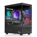 Thermaltake - LCGS View i1470-170 Gaming Desktop Intel Core i7-14700F, 32GB DDR5 Memory, NVIDIA GeForce RTX 5070, 1TB NVMe M.2 - Black