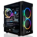 CLX - SET Gaming Desktop - Intel Core i7 10700F - 16GB Memory - GeForce RTX 3070 Ti - 500GB NVMe M.2 SSD + 2TB HDD - Black