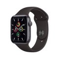 Apple Watch SE (GPS + Cellular) 44mm Space Gray Aluminum Case with Charcoal Sport Loop - Space Gray