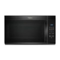 Whirlpool - 1.7 Cu. Ft. Over-the-Range Microwave with 1000-Watts Cooking Power - Black- 6590533