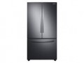 Samsung - 28 cu. ft. Large Capacity 3-Door French Door Refrigerator with AutoFill Water Pitcher - Fingerprint Resistant Black Stainless Steel