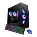 iBUYPOWER - Slate Gaming Desktop PC - AMD Ryzen 7 7700, NVIDIA GeForce RTX 5060 8GB, 32GB DDR5 RGB,1TB NVMe SSD - Black