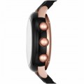 Marc Jacobs - Riley Hybrid Smartwatch 44mm Aluminum - Black aluminum with rosegold-tone detail