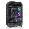 Thermaltake - LCGS Reactor 8796X Gaming Desktop AMD Ryzen 7 8700F, 32GB Memory, AMD Radeon RX 9060 XT 16GB, 1TB SSD NVMe M.2 - Black