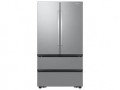 Samsung - 31 cu. ft. 4-Door French Door Smart Refrigerator with Dual Auto Ice Maker - Stainless Steel