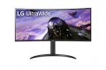 LG - 34” Curved UltraWide QHD HDR FreeSync Premium Monitor - Black
