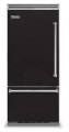 Viking - 5 Series Quiet Cool 20.4 Cu. Ft. Bottom-Freezer Built-In Refrigerator - Onyx