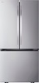 LG - 21 Cu. Ft. French Door Counter-Depth Smart Refrigerator with Ice - Stainless Steel