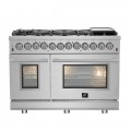 Forno Appliances - Massimo 6.58 Cu. Ft. Freestanding Dual Fuel Range