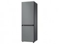 Samsung - 12.0 cu. ft. BESPOKE Bottom Freezer refrigerator with customizable colors and flexible design - Grey Glass