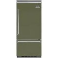 Viking  Professional 5 Series Quiet Cool 20.4 Cu. Ft. Bottom-Freezer Built-In Refrigerator - Blackforest Green