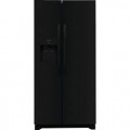 Frigidaire - 22.3 Cu. Ft. Side-by-Side Refrigerator - Black