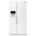 Whirlpool - 20.6 Cu. Ft. Side-by-Side Counter-Depth Refrigerator - White-6581017