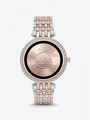 Michael Kors - Darci Gen 5E Smartwatch 43mm - Two-Tone Stainless Steel