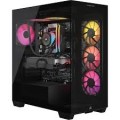 CORSAIR - VENGEANCE i7600 Gaming Desktop – Intel Core Ultra 7 265KF- 32GB RGB DDR5 6400MHz- NVIDIA GeForce RTX 4070 SUPER- 1TB SSD - Black