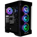 CLX - SET Gaming Desktop - Intel Core i9 10900KF - 64GB Memory - NVIDIA GeForce RTX 3090 - 6TB HDD + 1TB NVMe SSD - Black