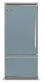Viking - 5 Series Quiet Cool 20.4 Cu. Ft. Bottom-Freezer Built-In Refrigerator - November Sky-- 6625114