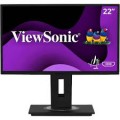 ViewSonic 21.5 LCD FHD Monitor (DisplayPort VGA, HDMI) - Black